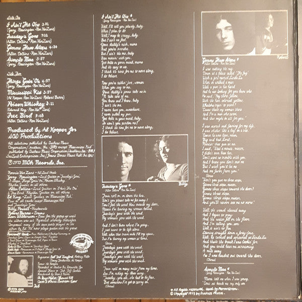 Lynyrd Skynyrd : (Pronounced 'Lĕh-'nérd 'Skin-'nérd) (LP, Album, RE, Gat)