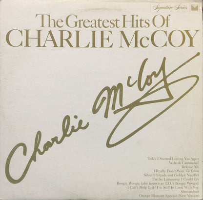Charlie McCoy : The Greatest Hits Of Charlie McCoy (LP, Comp, RE)