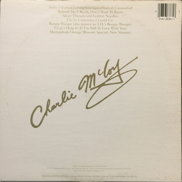 Charlie McCoy : The Greatest Hits Of Charlie McCoy (LP, Comp, RE)