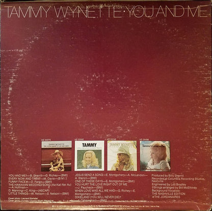 Tammy Wynette : You And Me (LP, Album, Pit)