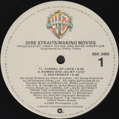 Dire Straits : Making Movies (LP, Album, Los)
