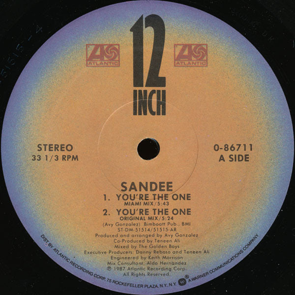 Sandee : You're The One (12")
