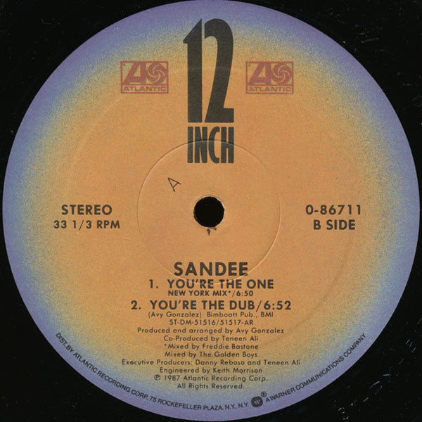 Sandee : You're The One (12")