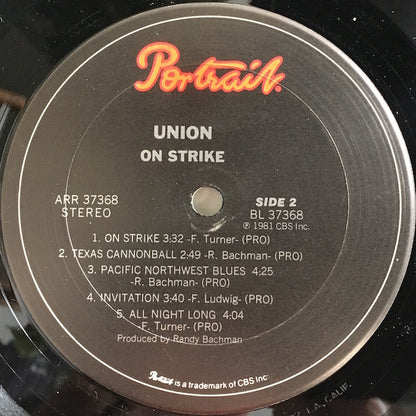 Union (17) : On Strike (LP, Album, San)