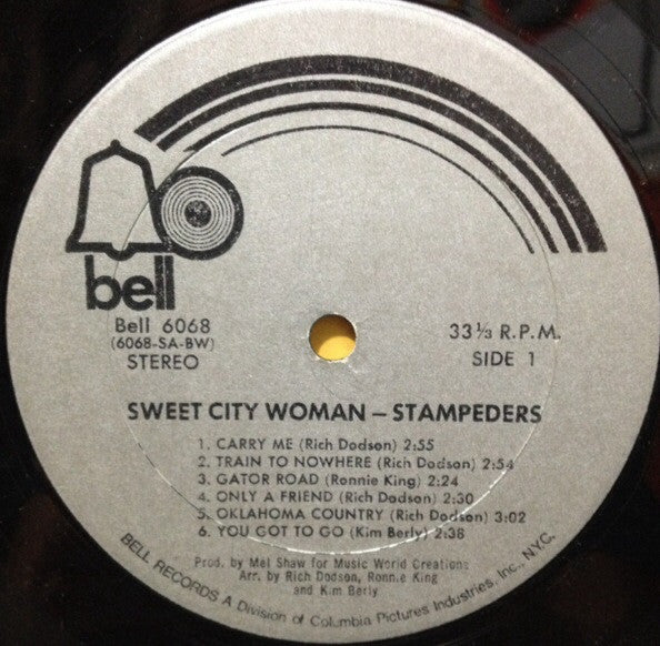 The Stampeders : Sweet City Woman (LP, Album)