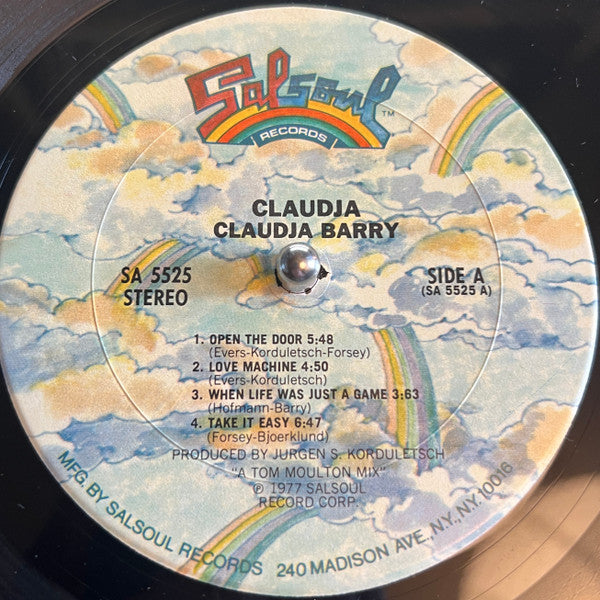 Claudja Barry : Claudja (LP, Album)