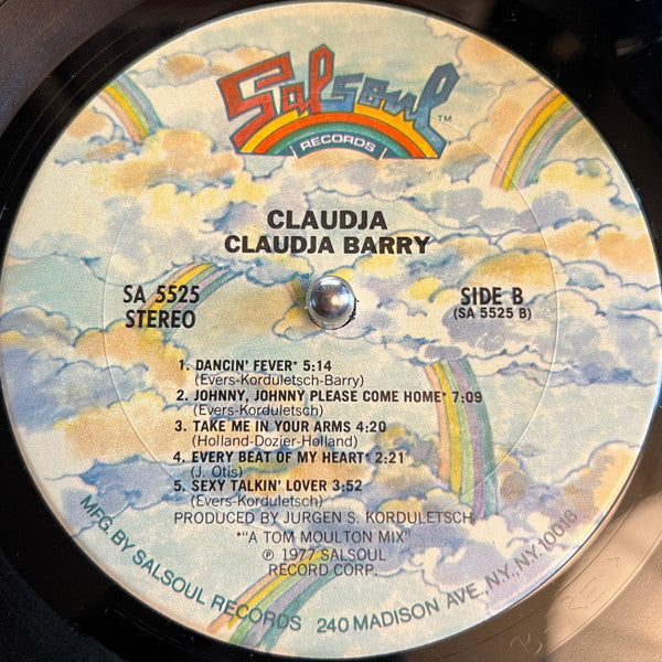 Claudja Barry : Claudja (LP, Album)