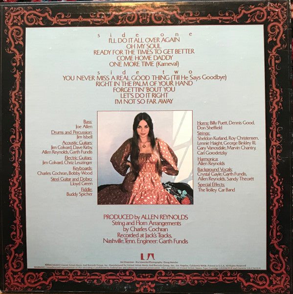 Crystal Gayle : Crystal (LP, Album, All)