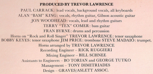 Ace (7) : No Strings (LP, Album)