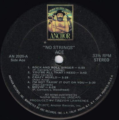 Ace (7) : No Strings (LP, Album)