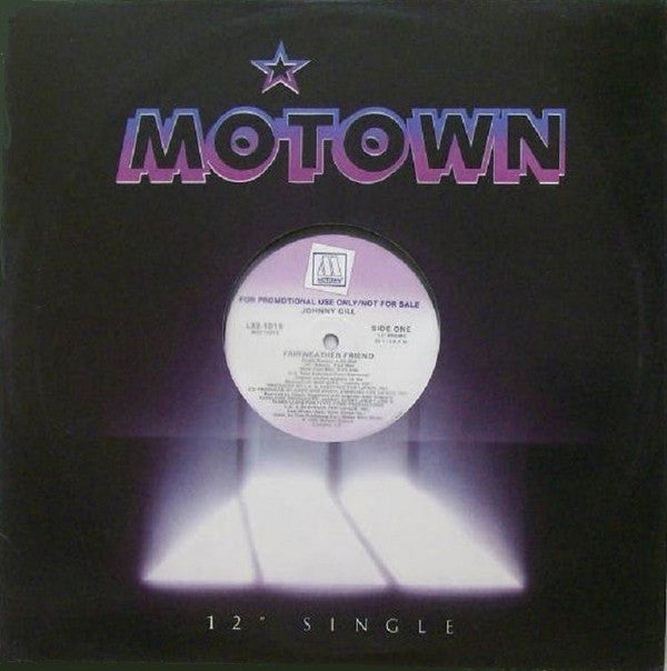 Johnny Gill : Fairweather Friend (12", Promo)