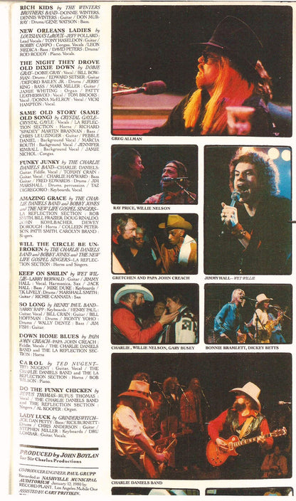 The Charlie Daniels Band : Volunteer Jam VI (2xLP, Album, Ter)