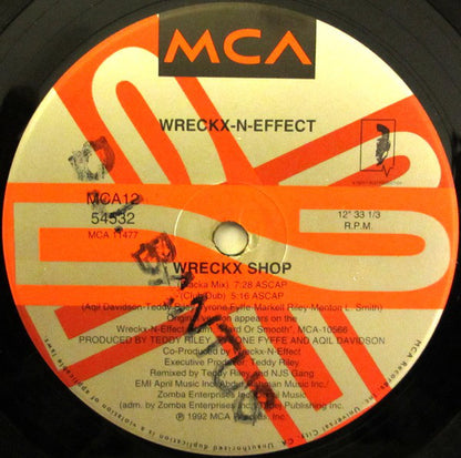 Wrecks-N-Effect : Wreckx Shop (12", Single)