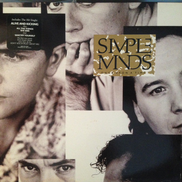 Simple Minds : Once Upon A Time (LP, Album, B o)