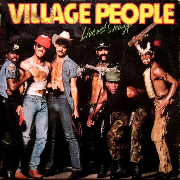 Village People : Live And Sleazy (2xLP, Album, 53 )