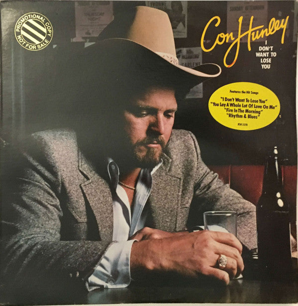 Con Hunley : I Don't Want To Lose You (LP, Album, Win)