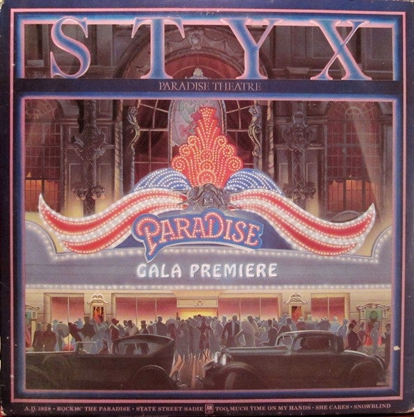 Styx : Paradise Theatre (LP, Album, RE, Not)