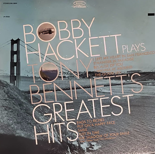 Bobby Hackett : Tony Bennett's Greatest Hits (LP, Album)