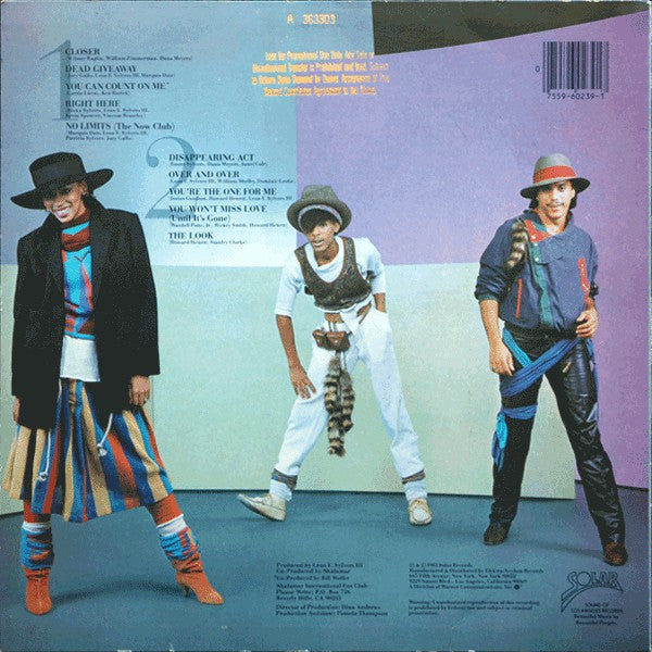 Shalamar : The Look (LP, Album, Promo)