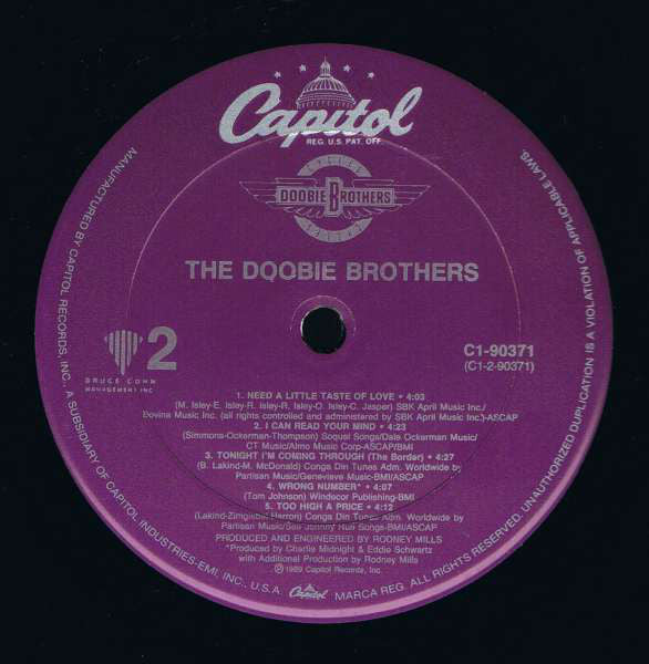 The Doobie Brothers : Cycles (LP, Album)