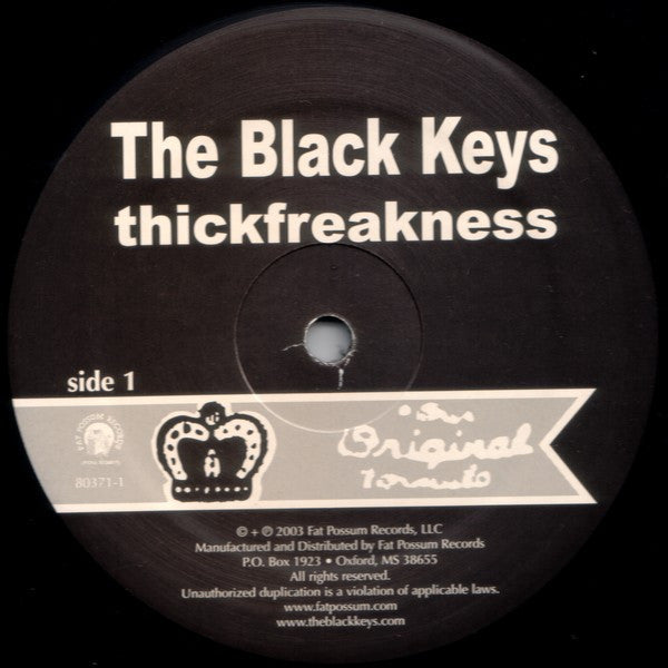 The Black Keys : Thickfreakness (LP, Album, Ltd, RP, 180)