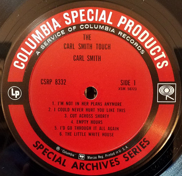 Carl Smith (3) : The Carl Smith Touch (LP, RE)