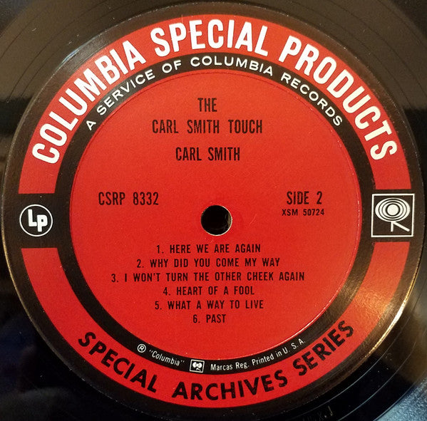 Carl Smith (3) : The Carl Smith Touch (LP, RE)