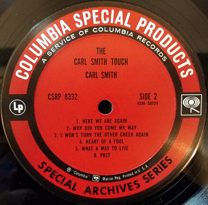 Carl Smith (3) : The Carl Smith Touch (LP, RE)