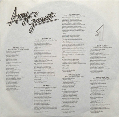 Amy Grant : Amy Grant (LP, Album)