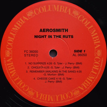 Aerosmith : Night In The Ruts (LP, Album, RSD, Num, RE, RM, 180)