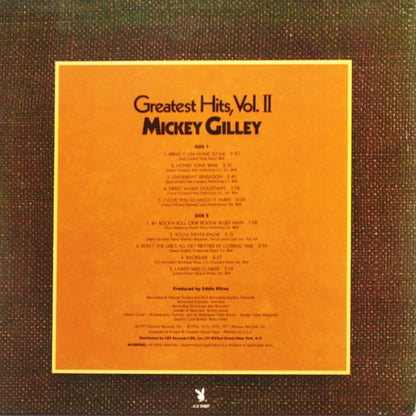 Mickey Gilley : Greatest Hits, Vol. II (LP, Comp, Ter)