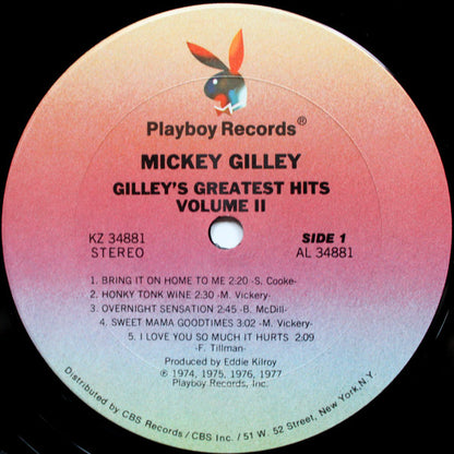 Mickey Gilley : Greatest Hits, Vol. II (LP, Comp, Ter)