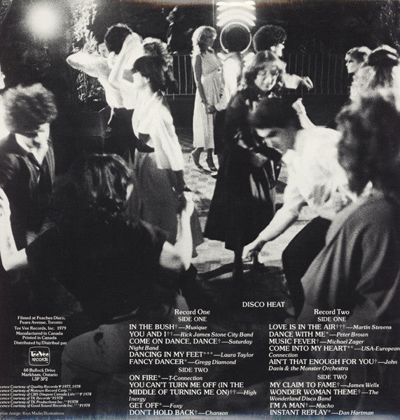 Various : Disco Heat (2xLP, Comp, Mixed)