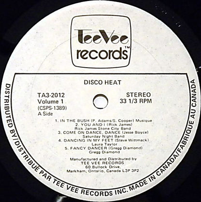 Various : Disco Heat (2xLP, Comp, Mixed)