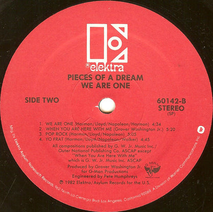 Pieces Of A Dream : We Are One (LP, Album, Spe)