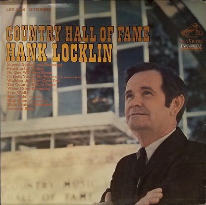 Hank Locklin : Country Hall Of Fame (LP, Album)