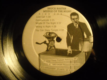 Bruce Baxter (2) : Middle Of The Night (LP, Album)