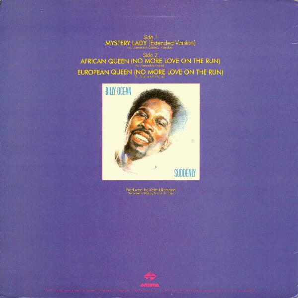 Billy Ocean : Mystery Lady (12")