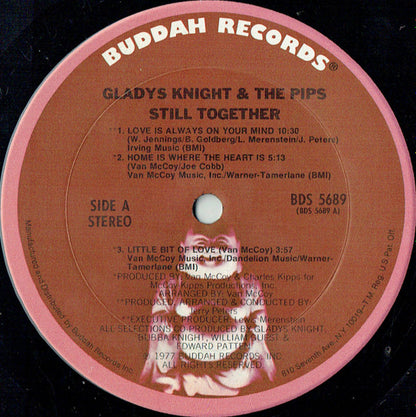 Gladys Knight And The Pips : Still Together (LP, Album)