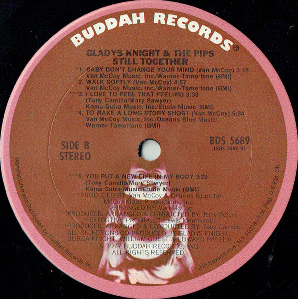 Gladys Knight And The Pips : Still Together (LP, Album)