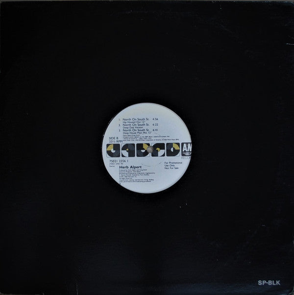 Herb Alpert : North On South St. (12", Promo)