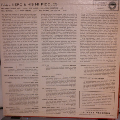 Paul Nero & His Hi Fiddles : Play The Music Of Shorty Rogers · Marty Paich · Jimmy Giuffre · David Raksin · Frank Comstock · Bob Cooper · Jack Montrose · Ruby Raksin & Paul Nero (LP, Album)