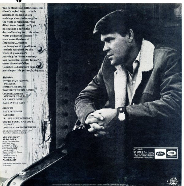 Glen Campbell : By The Time I Get To Phoenix (LP, Album, Los)