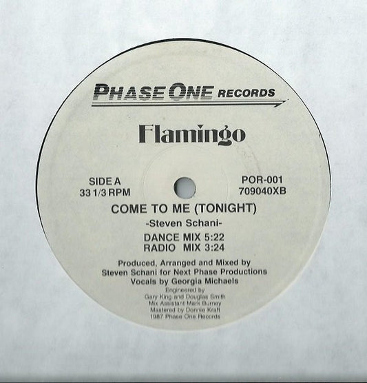 Flamingo : Come To Me (Tonight) (12")
