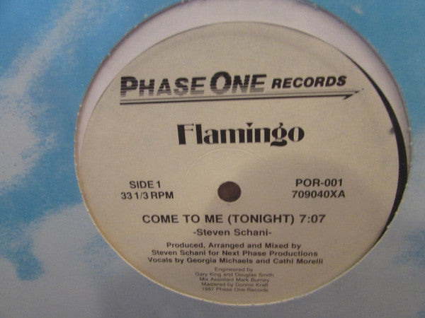 Flamingo : Come To Me (Tonight) (12")
