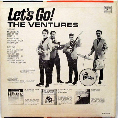 The Ventures : Let's Go! (LP, Album, Mono)