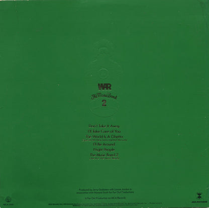 War : The Music Band 2 (LP, Album, Glo)