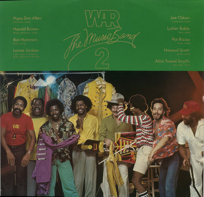 War : The Music Band 2 (LP, Album, Glo)