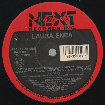 Laura Enea : Say I'm Your Number One (12")