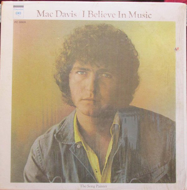 Mac Davis : I Believe In Music (LP, Album)